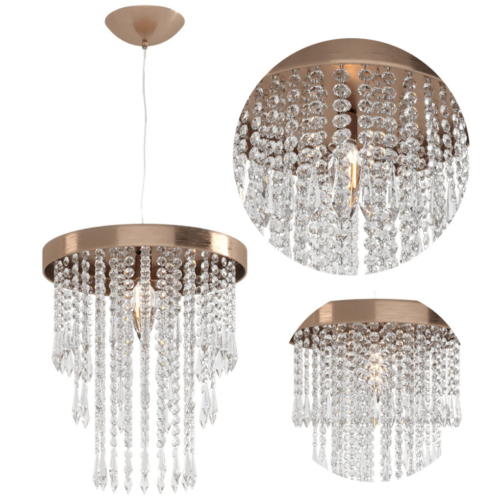 LUSTRE CRISTAL ACRILICO Arquiteto Bruno Maciel