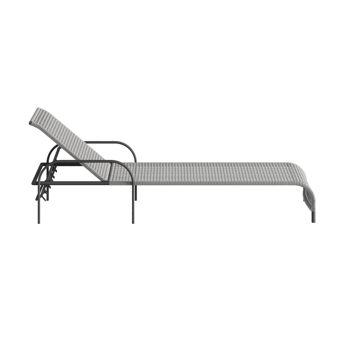 ESPREGUIÇADEIRA BASICA - MODELO 3D - Imagem 3
