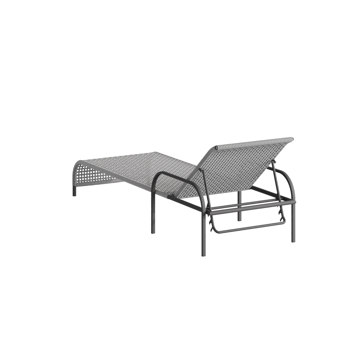 ESPREGUIÇADEIRA BASICA - MODELO 3D - Imagem 4