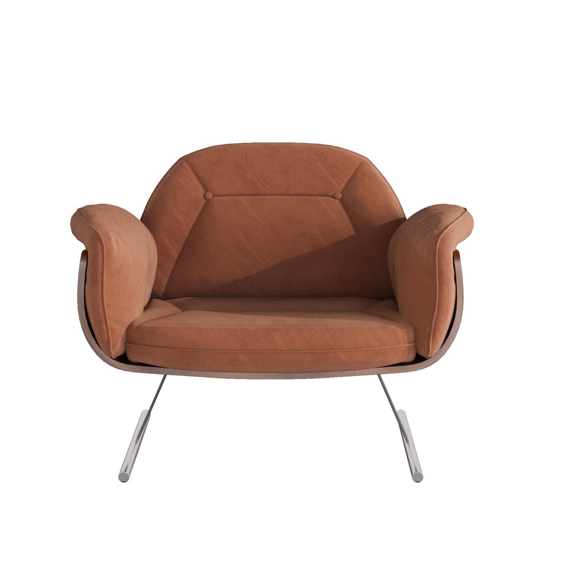 POLTRONA PRESIDENCIAL LOUNGE - JORGE ZALSZUPIN - MODELO 3D - Imagem 2