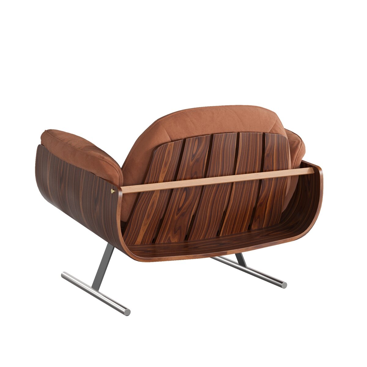 POLTRONA PRESIDENCIAL LOUNGE - JORGE ZALSZUPIN - MODELO 3D - Imagem 4