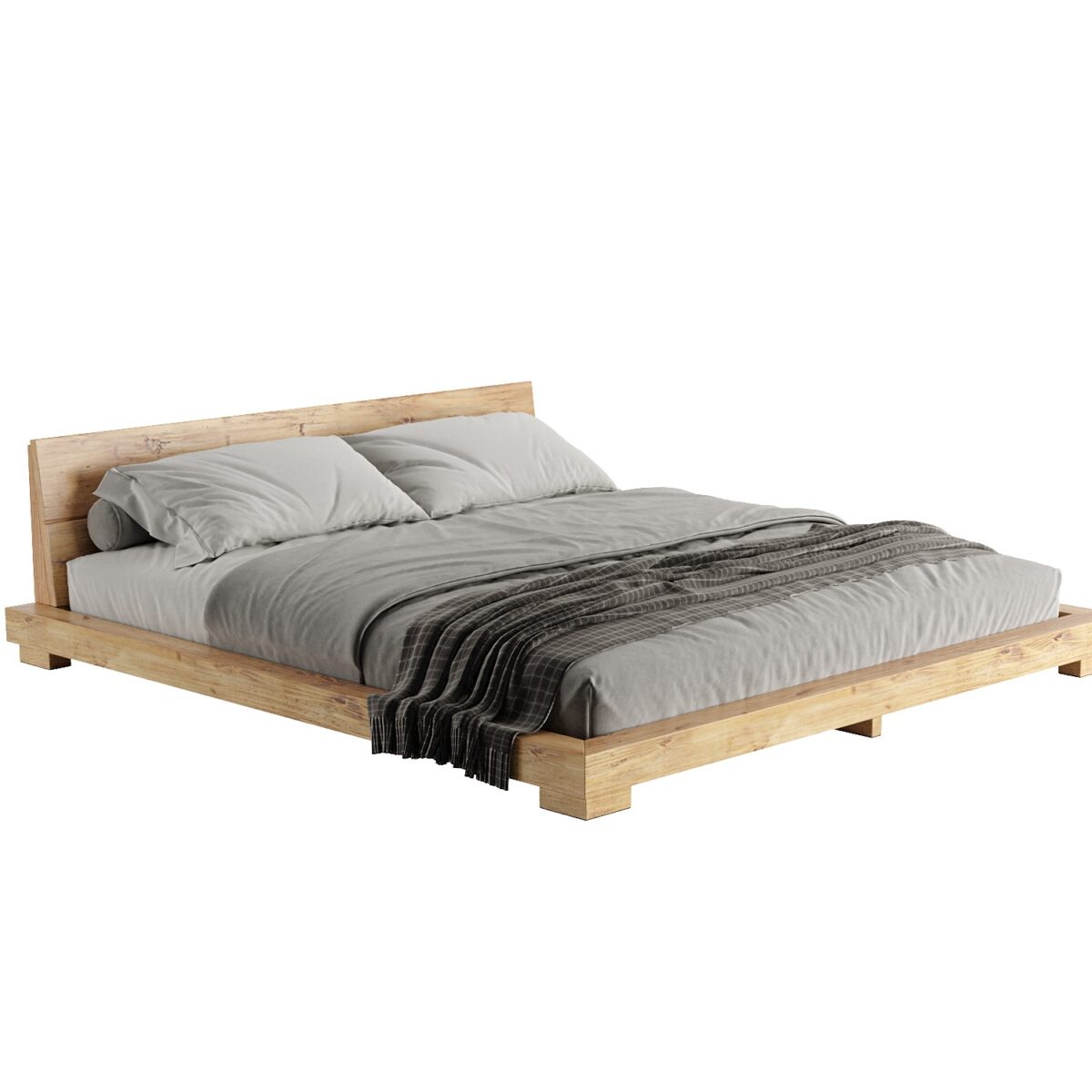 CAMA_SOLIDA_CASA ATICA_KING_MODELO 3D