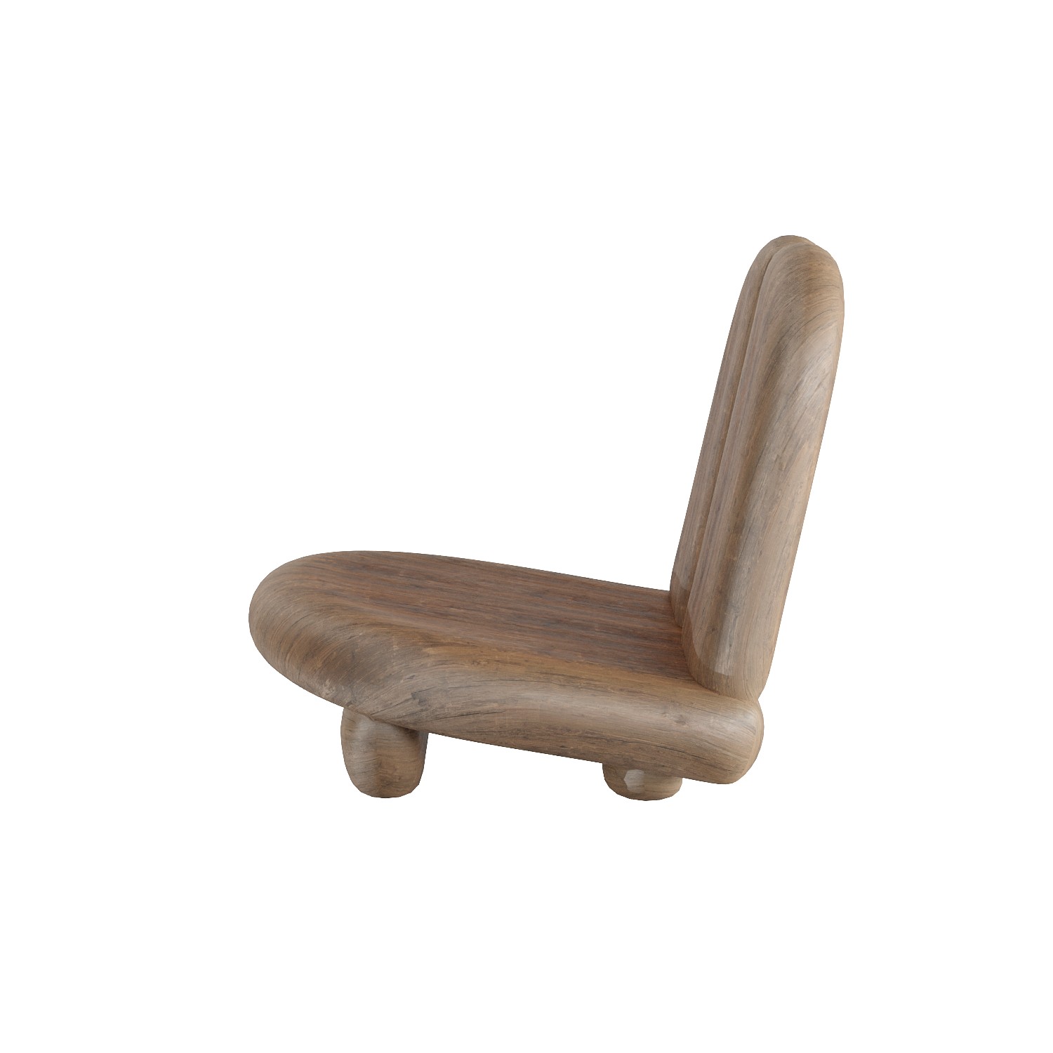 POLTRONA_SOLIDA_CASA ATICA_MODELO 3D - Imagem 4