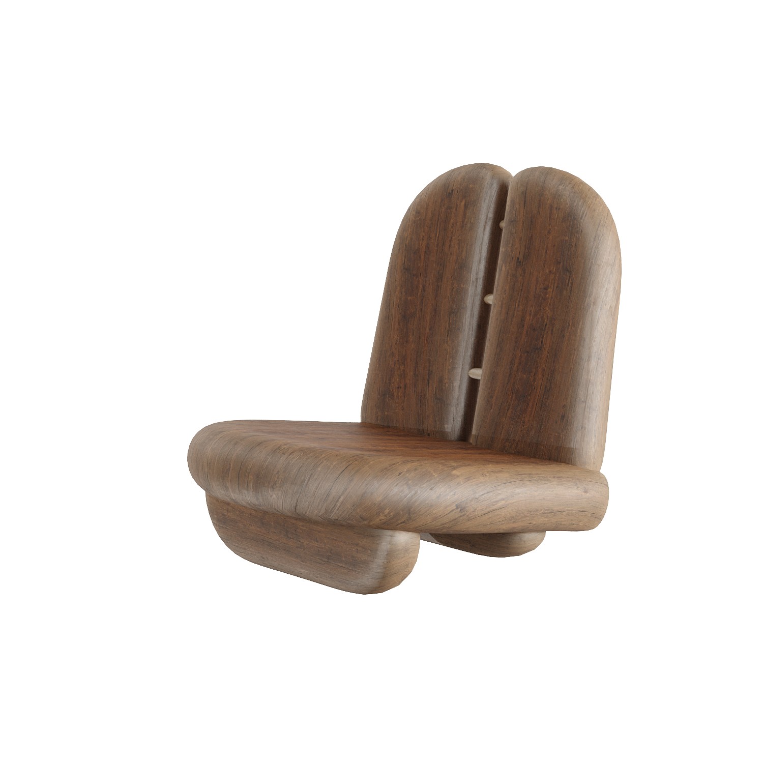 POLTRONA_SOLIDA_CASA ATICA_MODELO 3D - Imagem 3