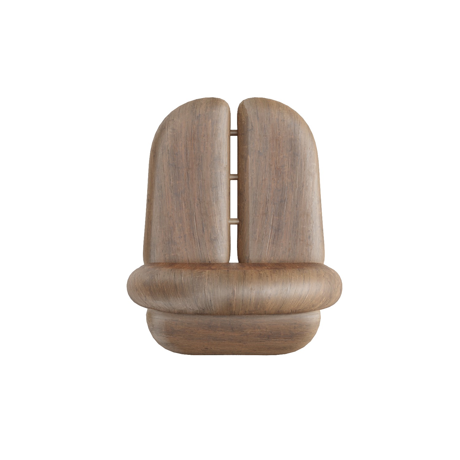 POLTRONA_SOLIDA_CASA ATICA_MODELO 3D - Imagem 2